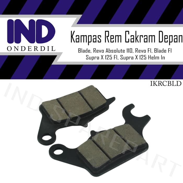 Kampas-Kanvas Rem Depan-Cakram-Discpad-Diskpad Disc-Pad Blade Lama-Fi Buru Order