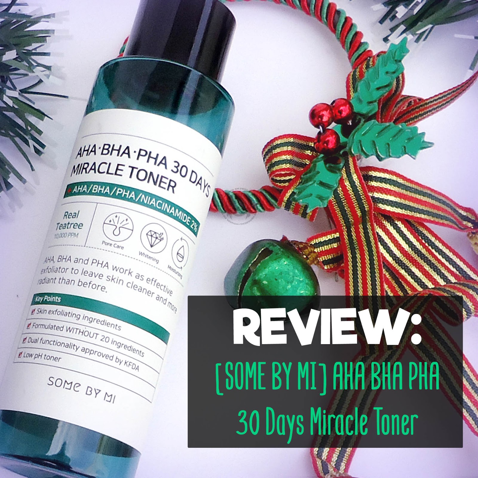 REVIEW: [SOME BY MI] AHA BHA PHA 30 Days Miracle Toner - Novata en Progreso