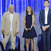 Natalie Portman y Tom Hiddleston presentan Thor 2 junto a Anthony Hopkins