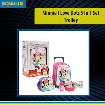 https://www.menakart.com/minnie-i-love-dots-5-in-1-set-trolley-16-tr.html