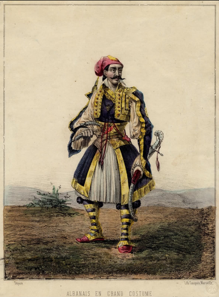 Albanais en grand costume