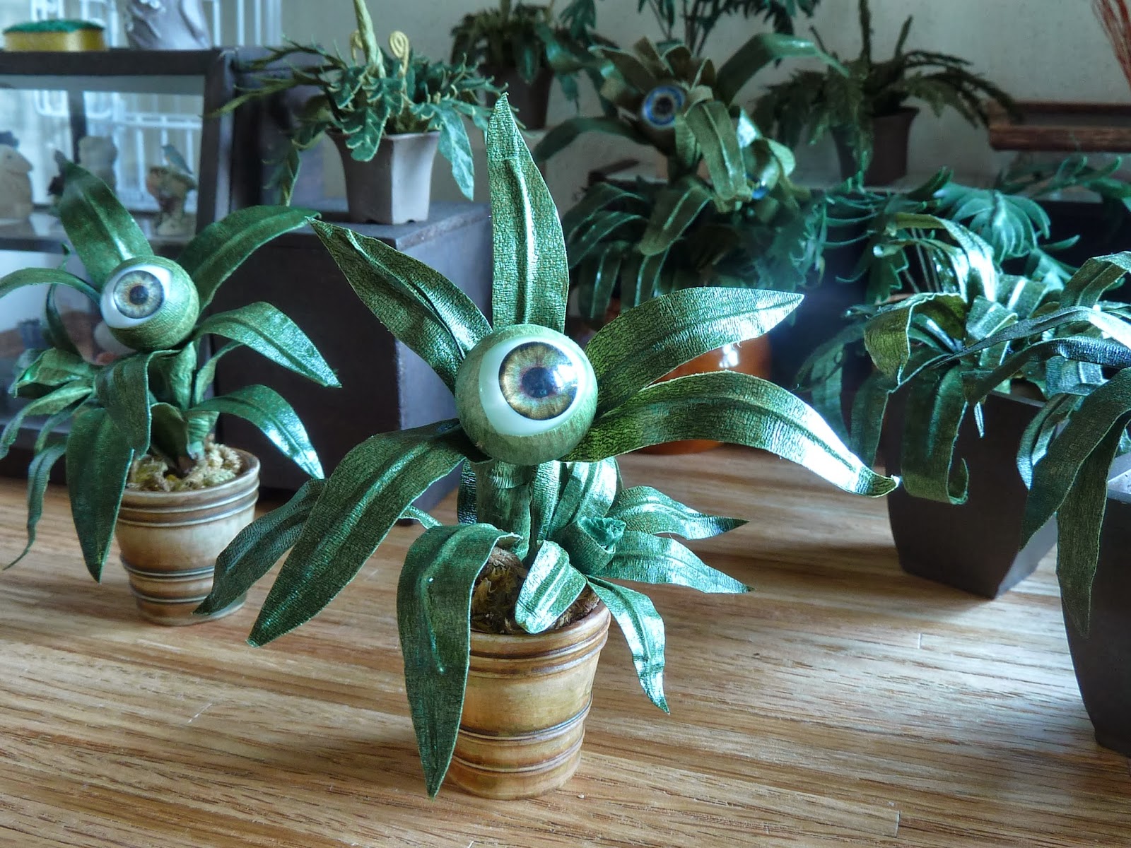 Miranda Wandering Just Between Fronds Where the Plants Have Eyes