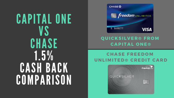 Youtube Video Reviews Comparing Capital One Quicksilver With Chase Freedom Unlimited