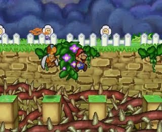 Paper Mario - Campos floridos