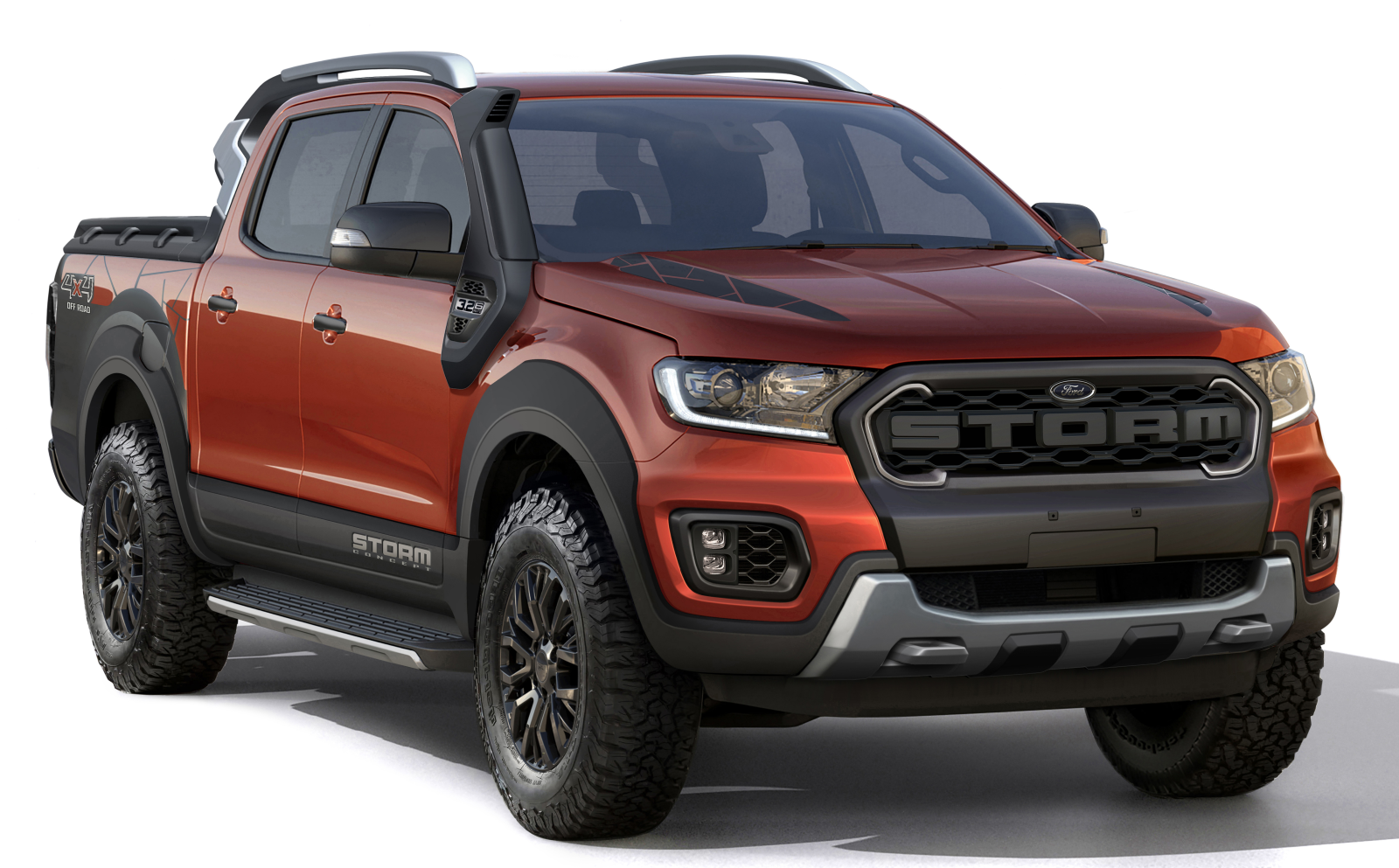 Ford Ranger Storm, exibida no Salão de SP, será produzida em 2019