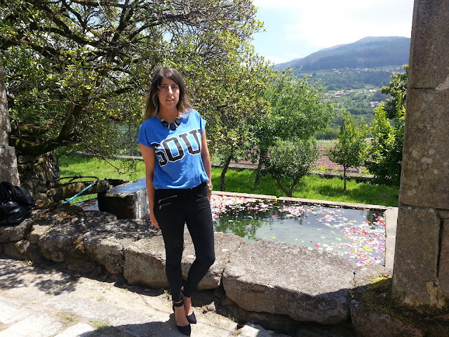 Visitando el pazo y viñedos de Marqués de Vizhoja