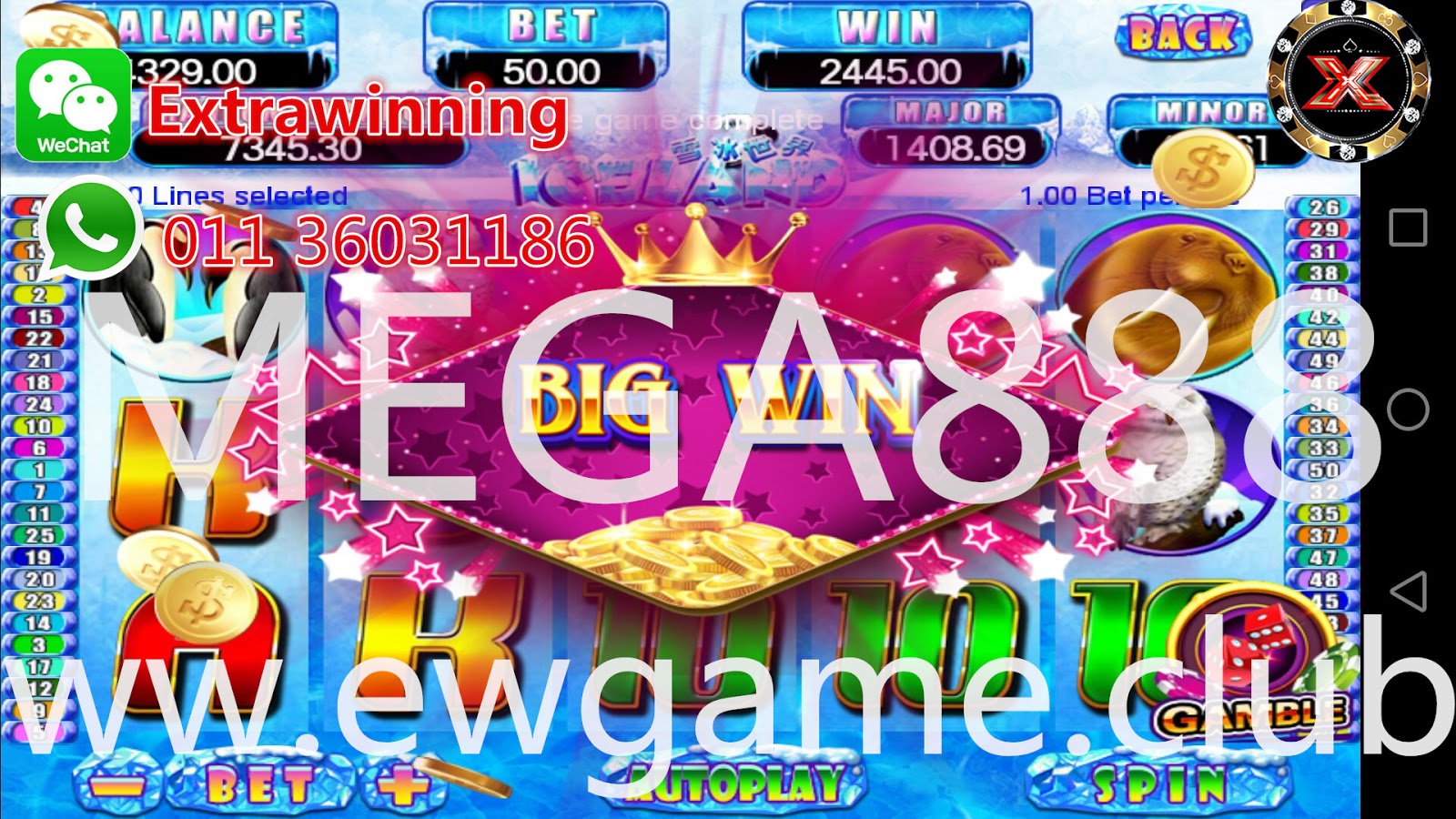 Extrawin To Download Game MEGA888. Contact Us For Android & IOS ,MEGA888 Download Link.