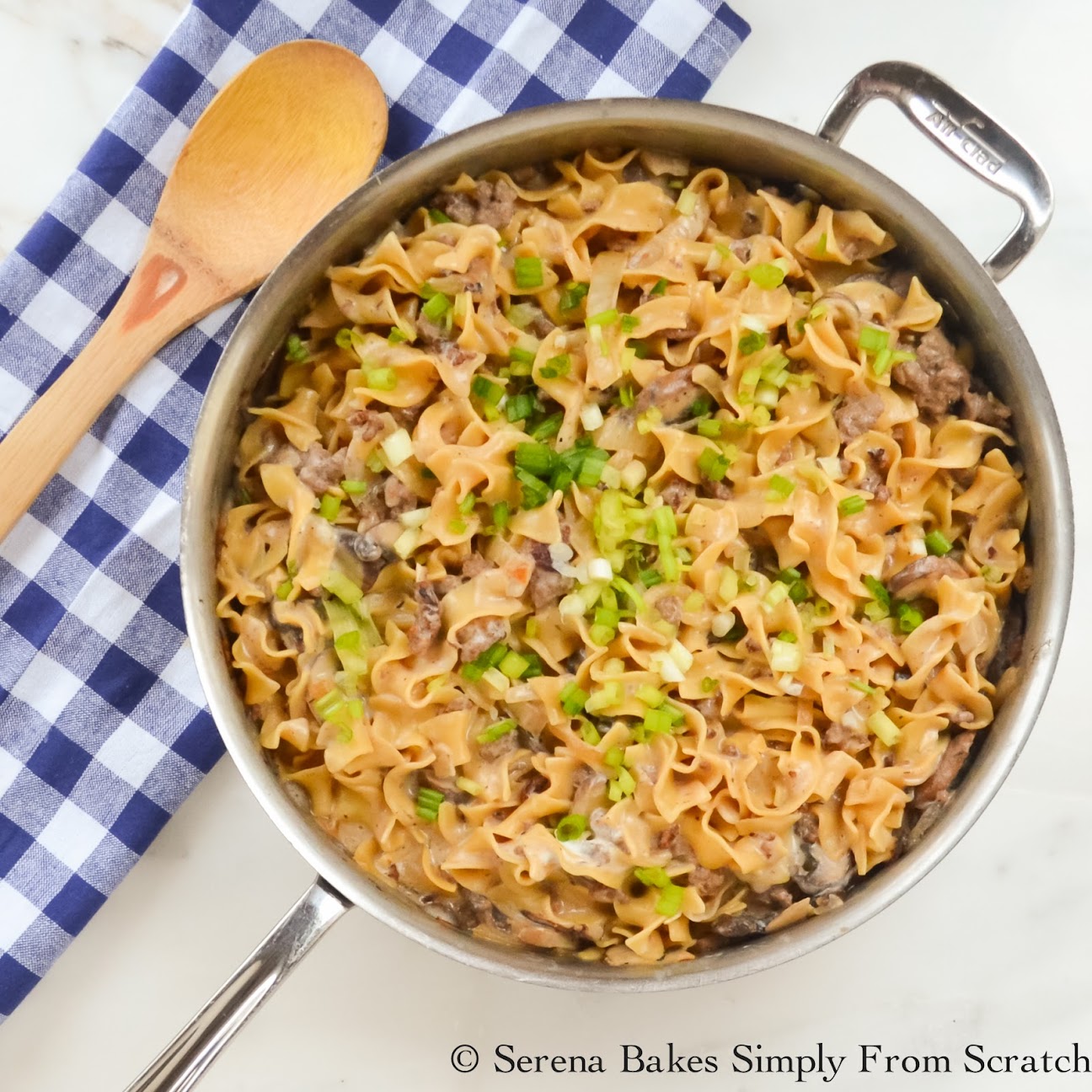 Hamburger Beef Stroganoff Helper | Serena Bakes Simply From Scratch