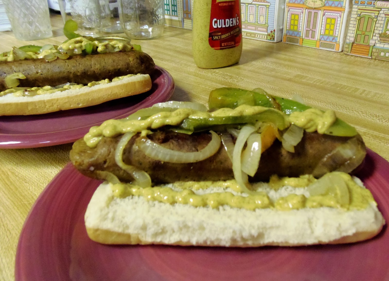 Glo's Kitchen Italian Sausage Sandwiches