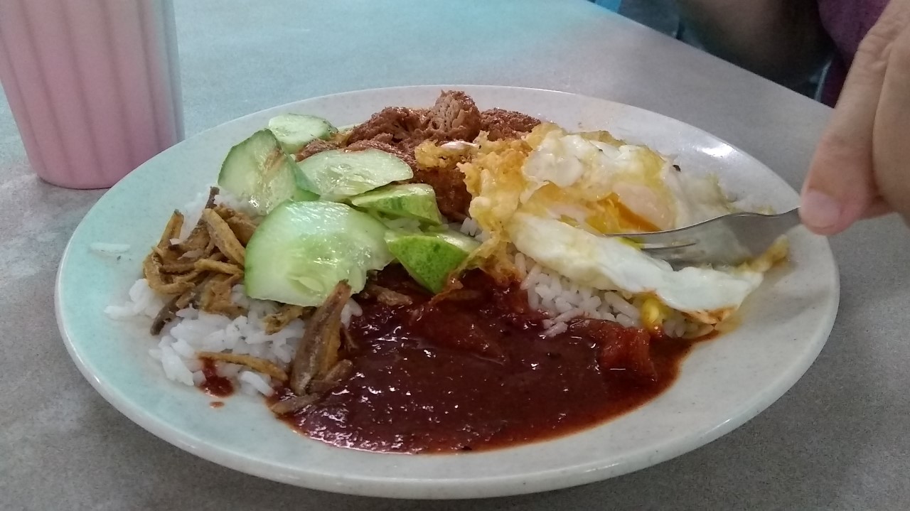 Kuala Lumpur Breakfast at Nasi Lemak Wanjo Menu In Progress