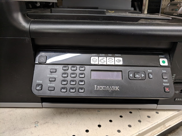 Impresora Lexmark que utiliza cartuchos de tinta del return program