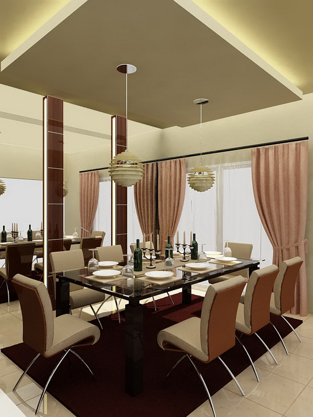 Gambar Desain Interior Minimalis Desain Ruang Makan 