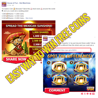 House of fun slot machines free coins