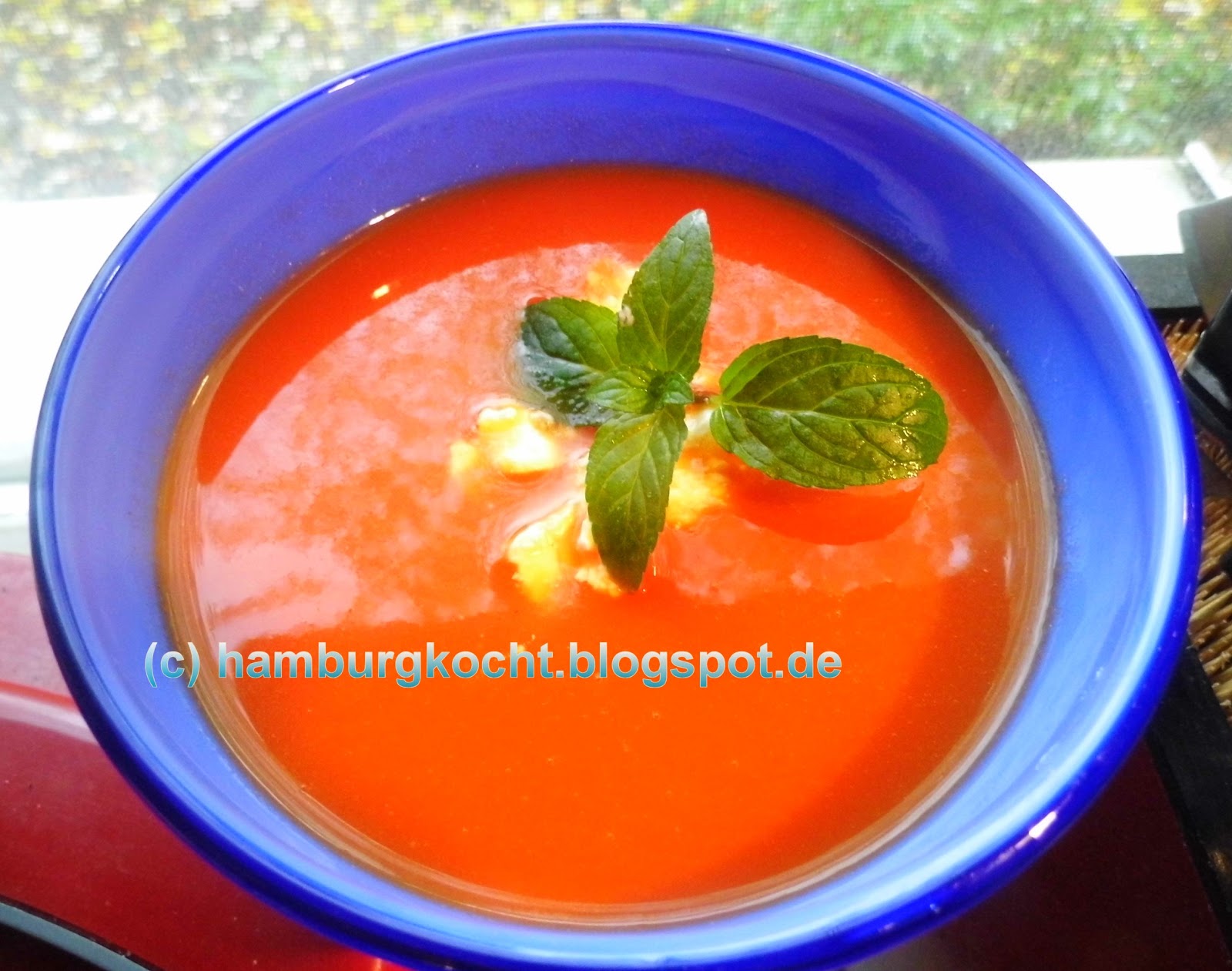 Hamburg kocht!: Philips Homecooker 1050/30 Test III: Tomatensuppe ohne Tüte Hamburg kocht!: Philips Homecooker 1050/30 Test III: Tomatensuppe ohne Tüte