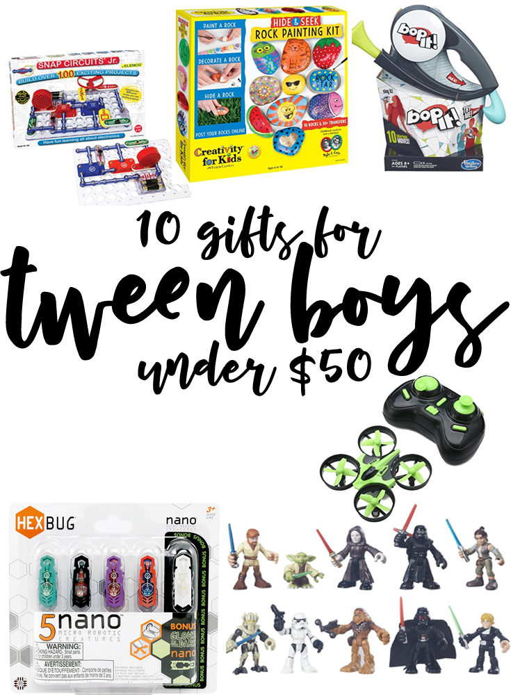 Gifts Your Teen Boy Will Love Under $50 – Moms of Tweens and Teens