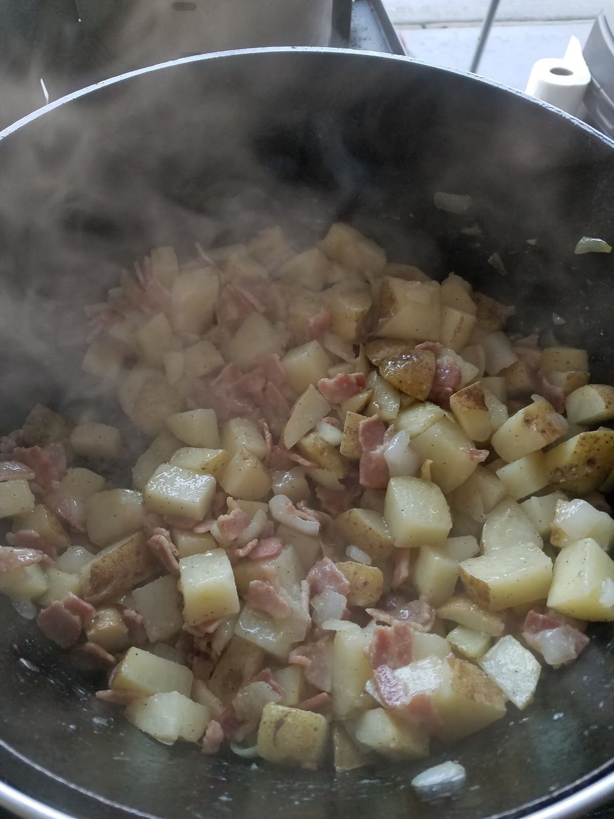 BYU Dutch Oven and Camp Cooking: Dutch Oven Potatoes and Bacon