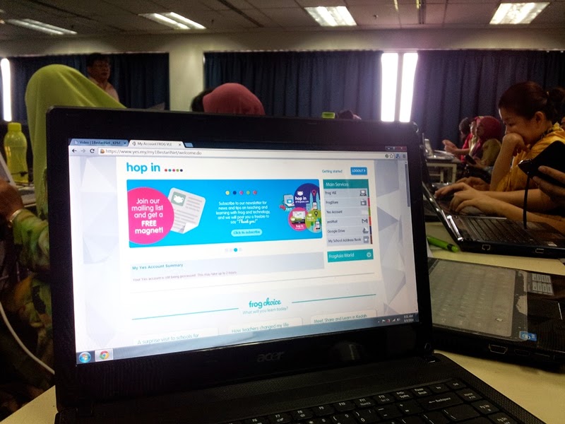 Bengkel Penyediaan Bahan VLE Guru Cemerlang 2014 Peringkat Negeri Sarawak