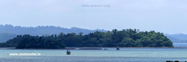 an island view from mayabunder , andaman