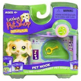 Littlest Pet Shop Pet Nooks Spaniel (#347) Pet