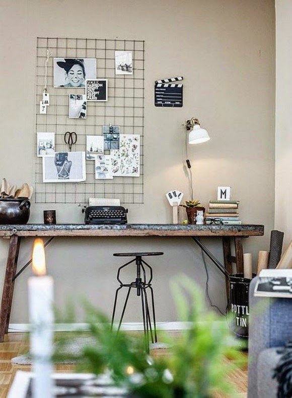 rincon de trabajo vintage