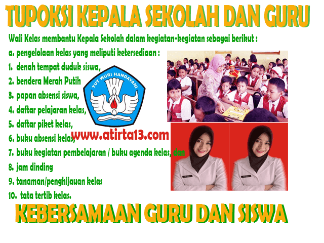 Tugas Pokok Kepala Sekolah Tugas Pokok Kepala Sekolah