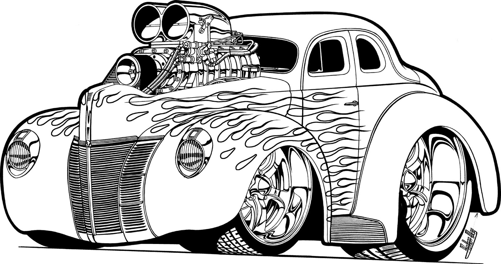 Dessins et Coloriages Page de coloriage grand format à page de coloriage grand format imprimer 31