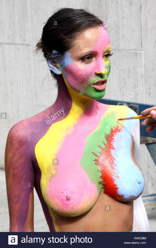 Body art model Celebrities attending Day 1 of Mercedes Benz Body art model Celebrities attending Day 1 of Mercedes Benz