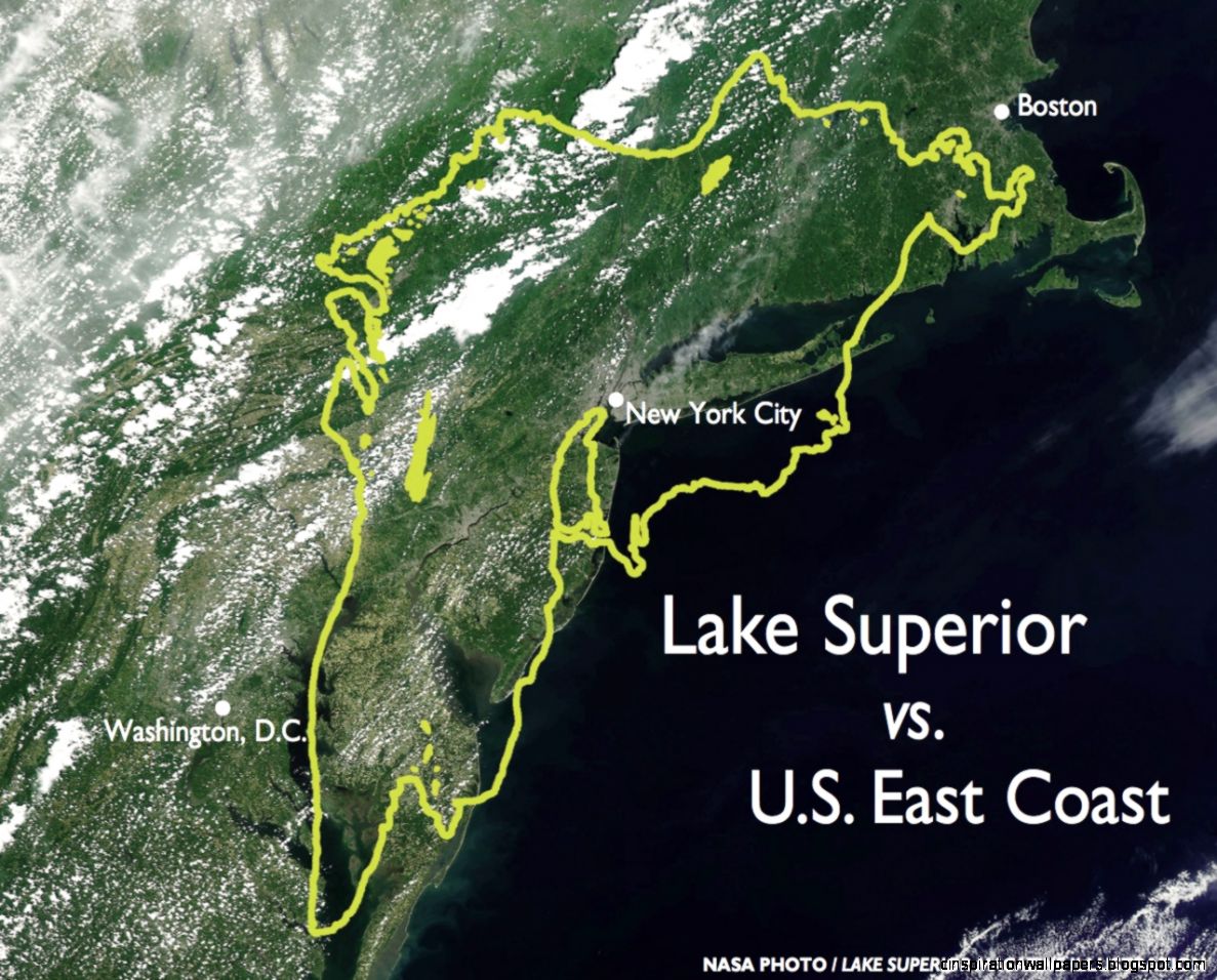 How Big is Lake Superior   Lake Superior Magazine