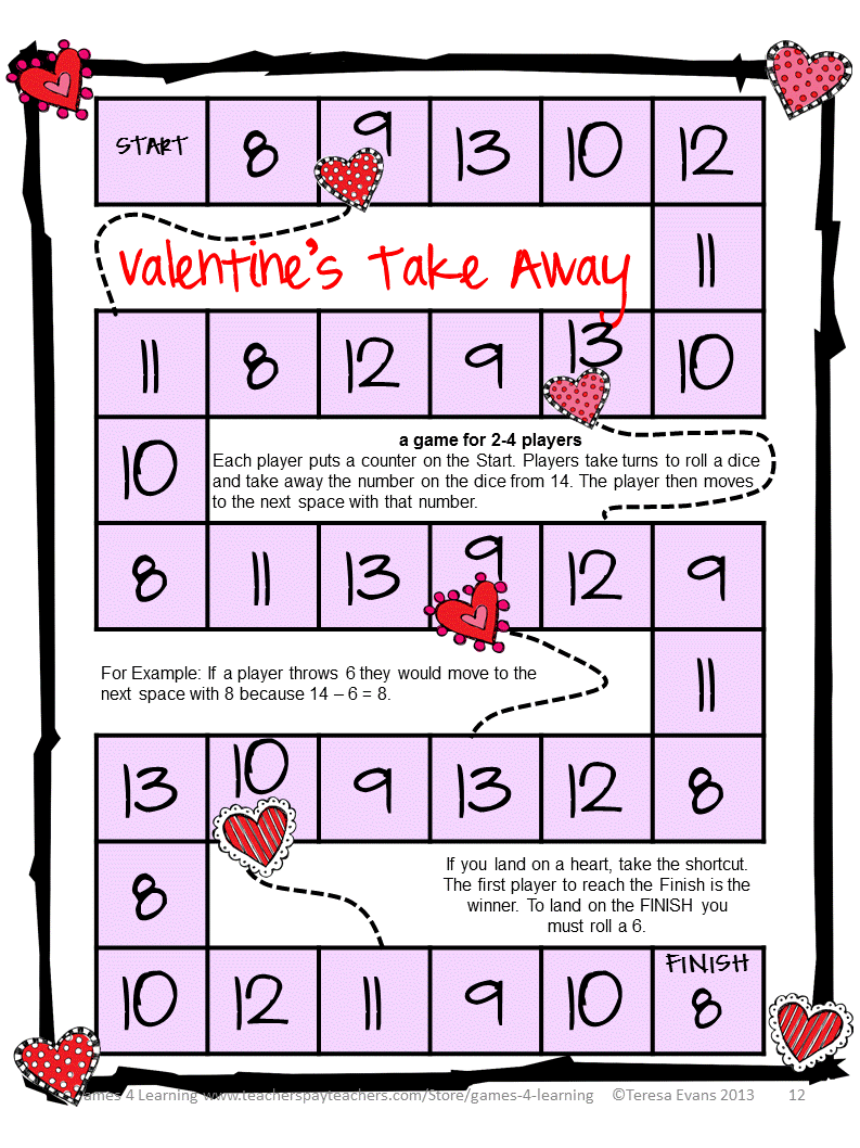 Valentine s day lesson