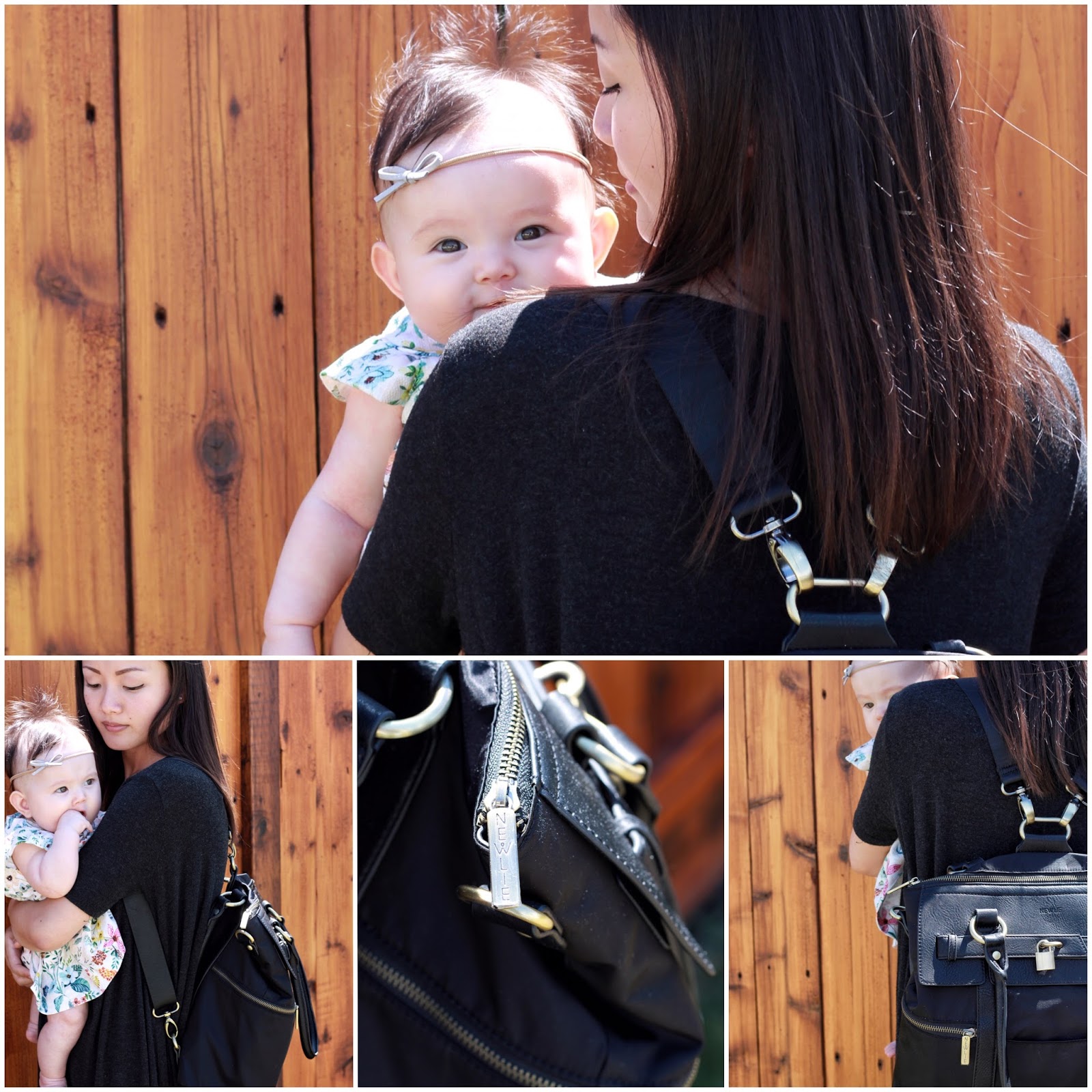 newlie louise diaper bag