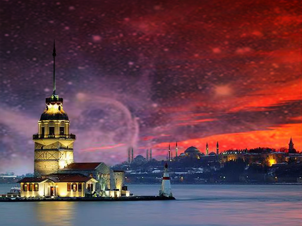 Kız Kulesi Grafik 2 Kız Kulesi Grafik 2