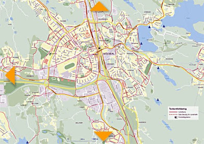 Karta över Mölndal Bild | Karta över Sverige, Geografisk, Fysisk