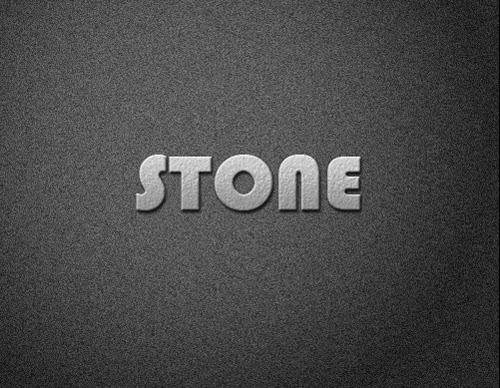 Video Tutorial : Create Stone Text Effect In Photoshop