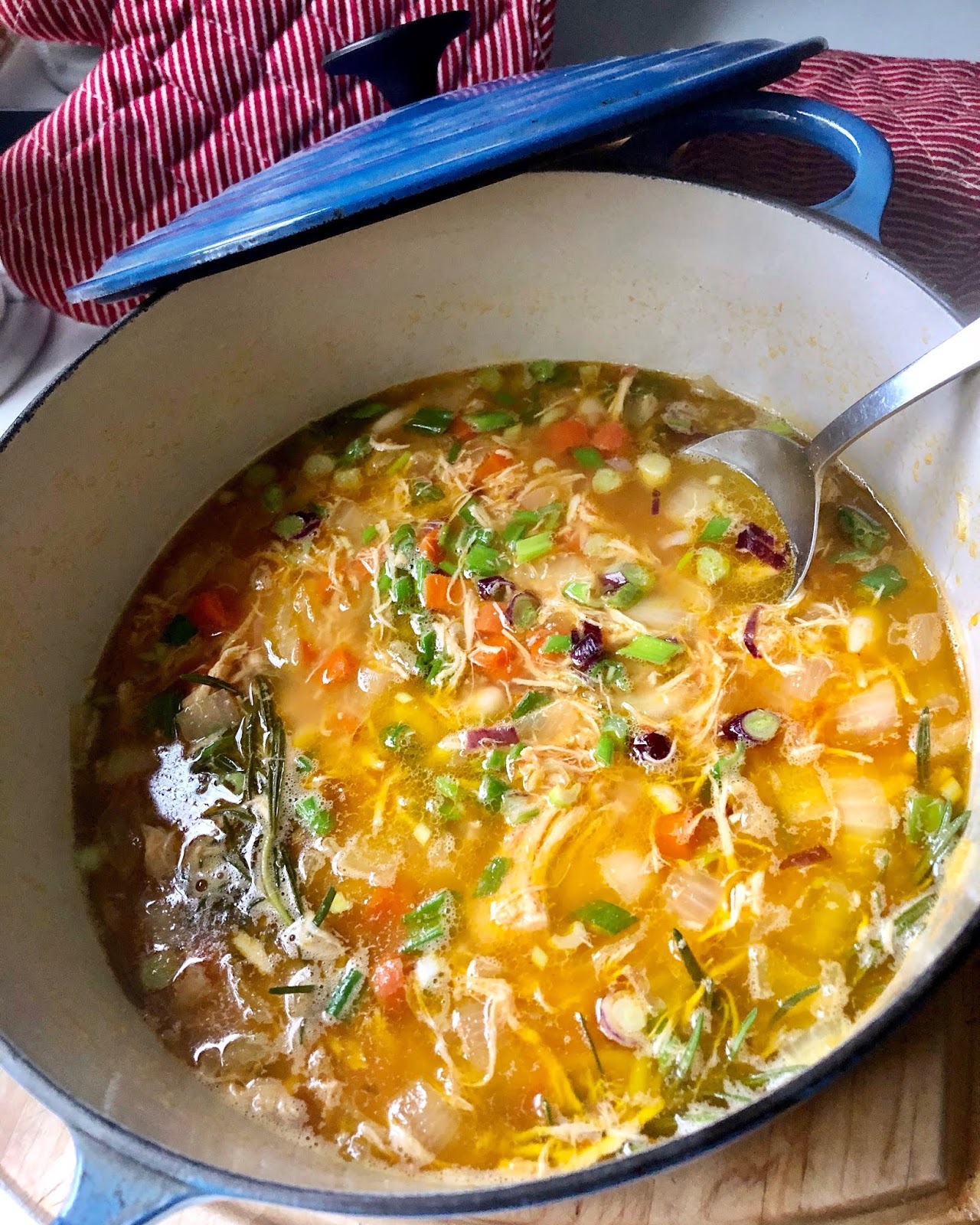 Healthy Chicken & White Bean Soup