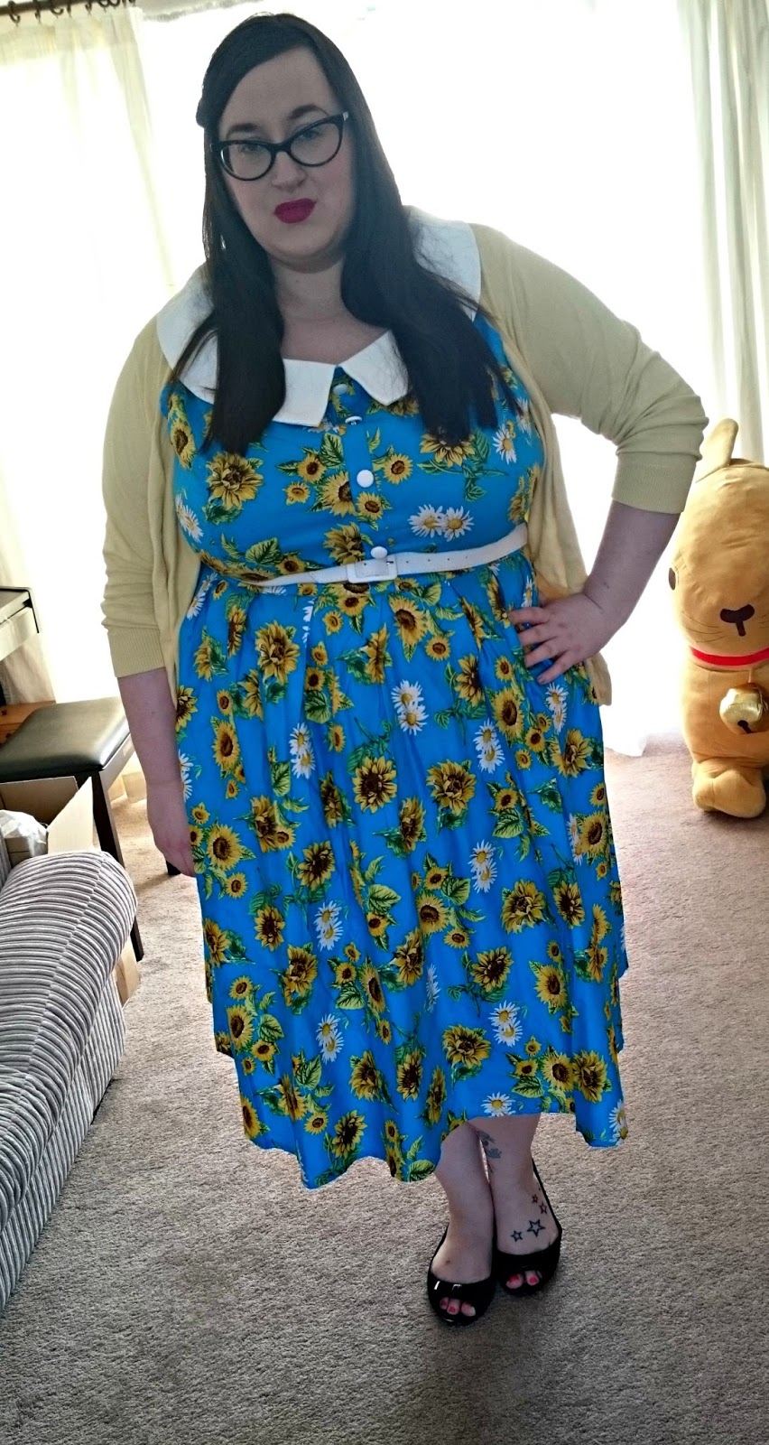 What Does Gti Stand For >> Hell Bunny Sunflower - Does My Blog Make Me Look Fat? What Does Gti Stand For >> Hell Bunny Sunflower - Does My Blog Make Me Look Fat?