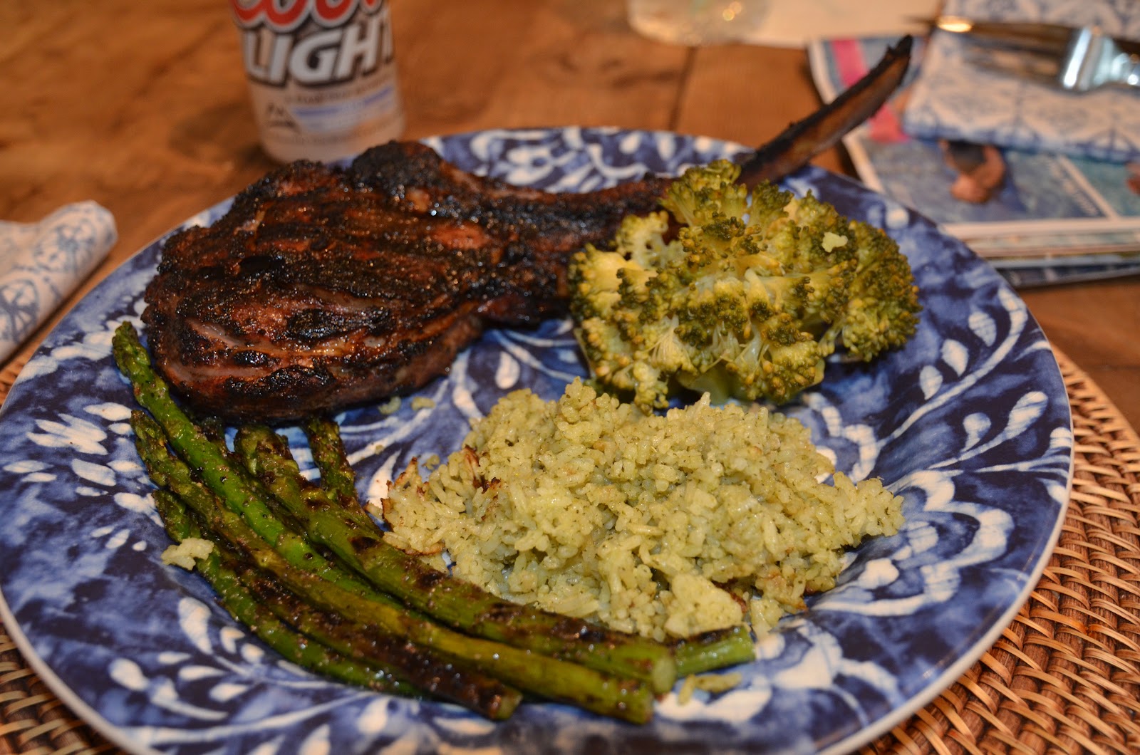 Thrills from On and Off the Grill BoneIn Veal Chops