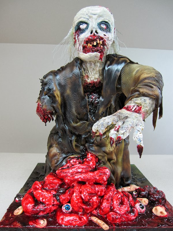 25 Weird, Creepy, Spooky and Scary Halloween Cakes | Spicytec