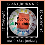 Sacred Feminine Travelling Art Journal