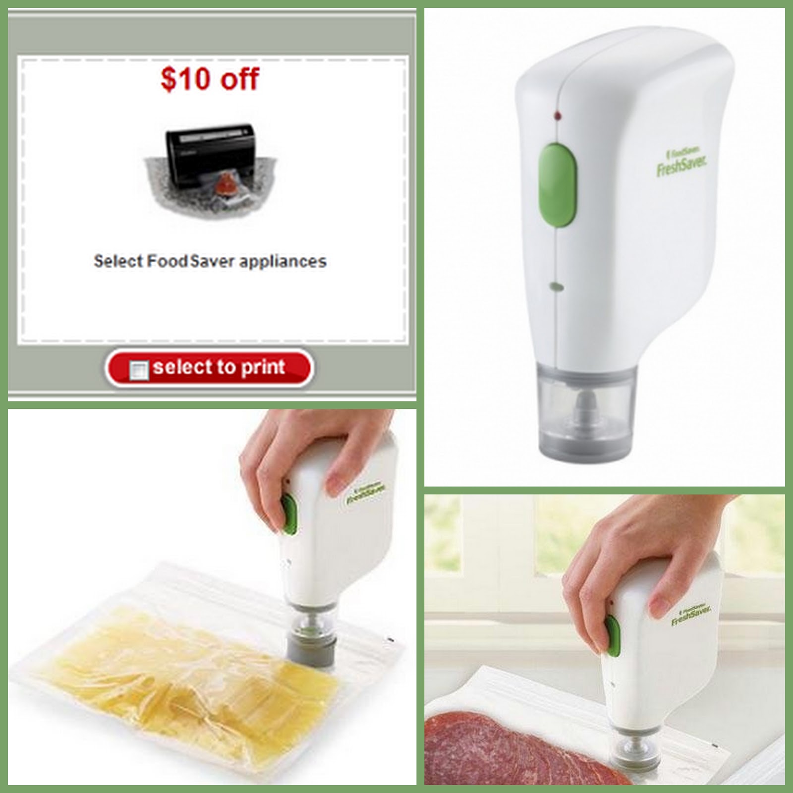 Eccentric Eclectic Woman Free FoodSaver Sealing System at Target with