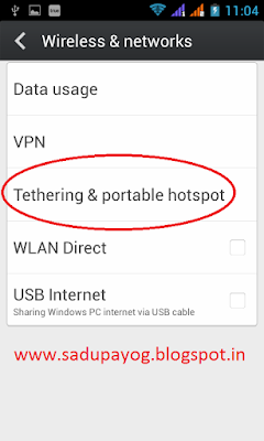 How to Connect Internet into PC/Computer in Hindi using Tethering Hotspot