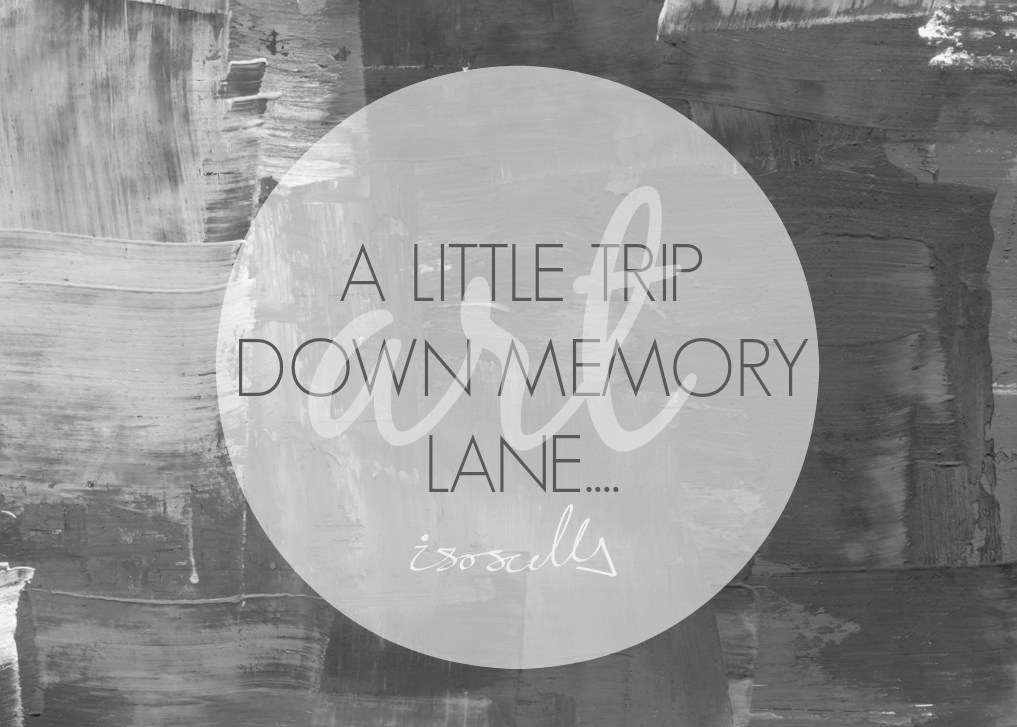 A little trip down memory lane by Isoscella