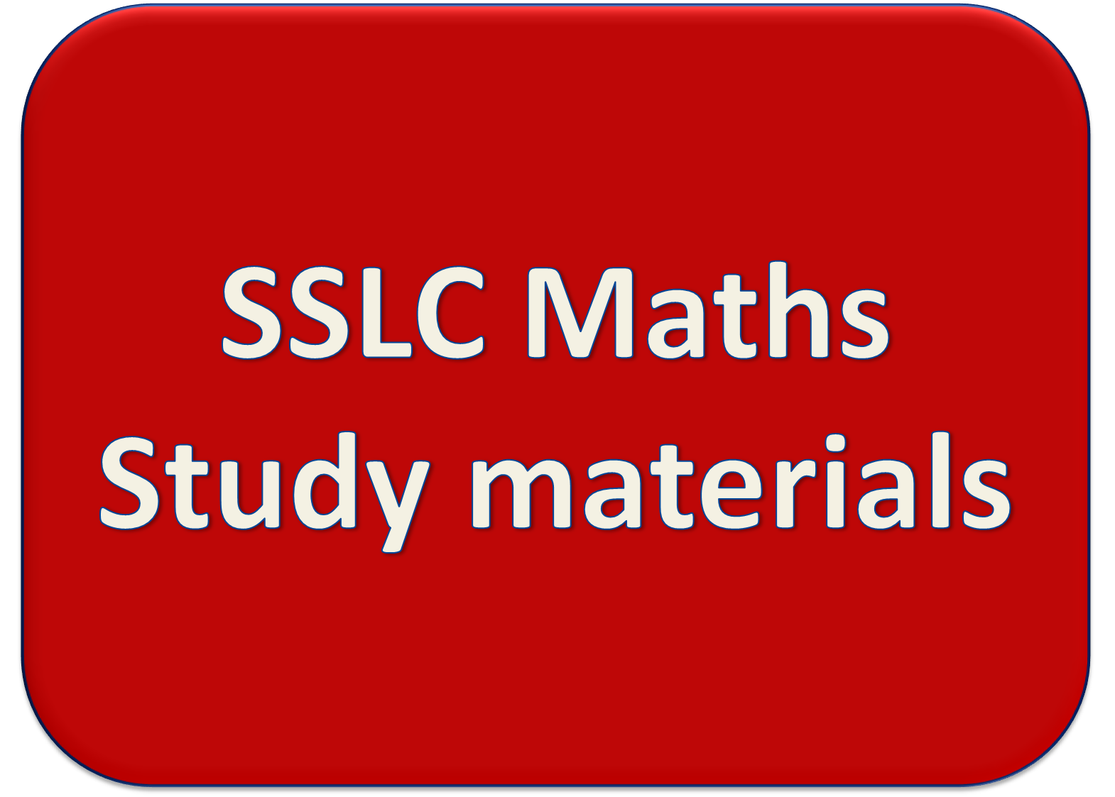 Sslc Maths One Mark Shuffled Question Paper Tamil Medium