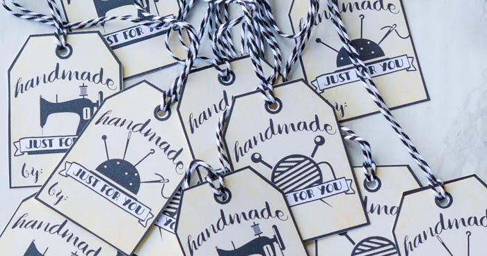 Free DIY Printable – Handmade Gift Tags — Sew DIY