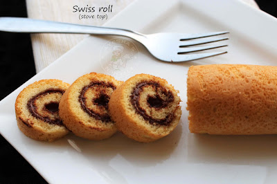 swiss roll cake