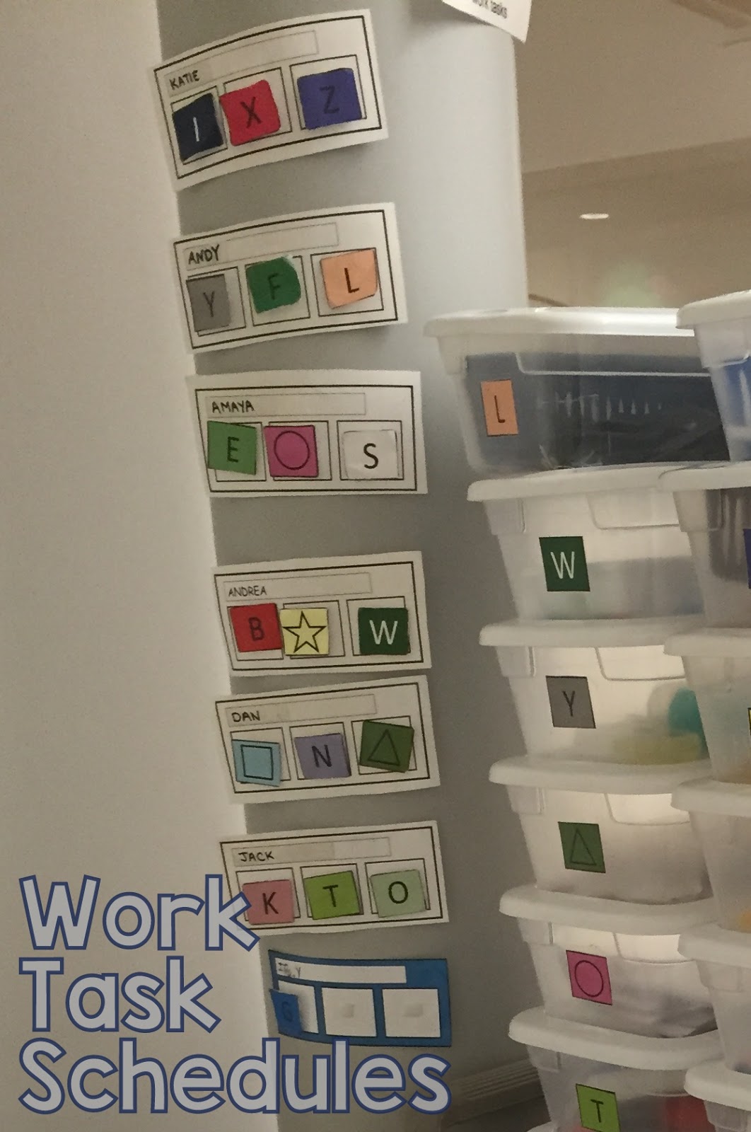 How to Set Up an Independent Work Box Station Breezy Special Ed