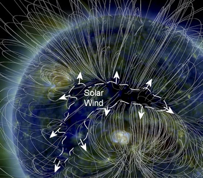 Coronal hole on the Sun will cause geomagnetic storms