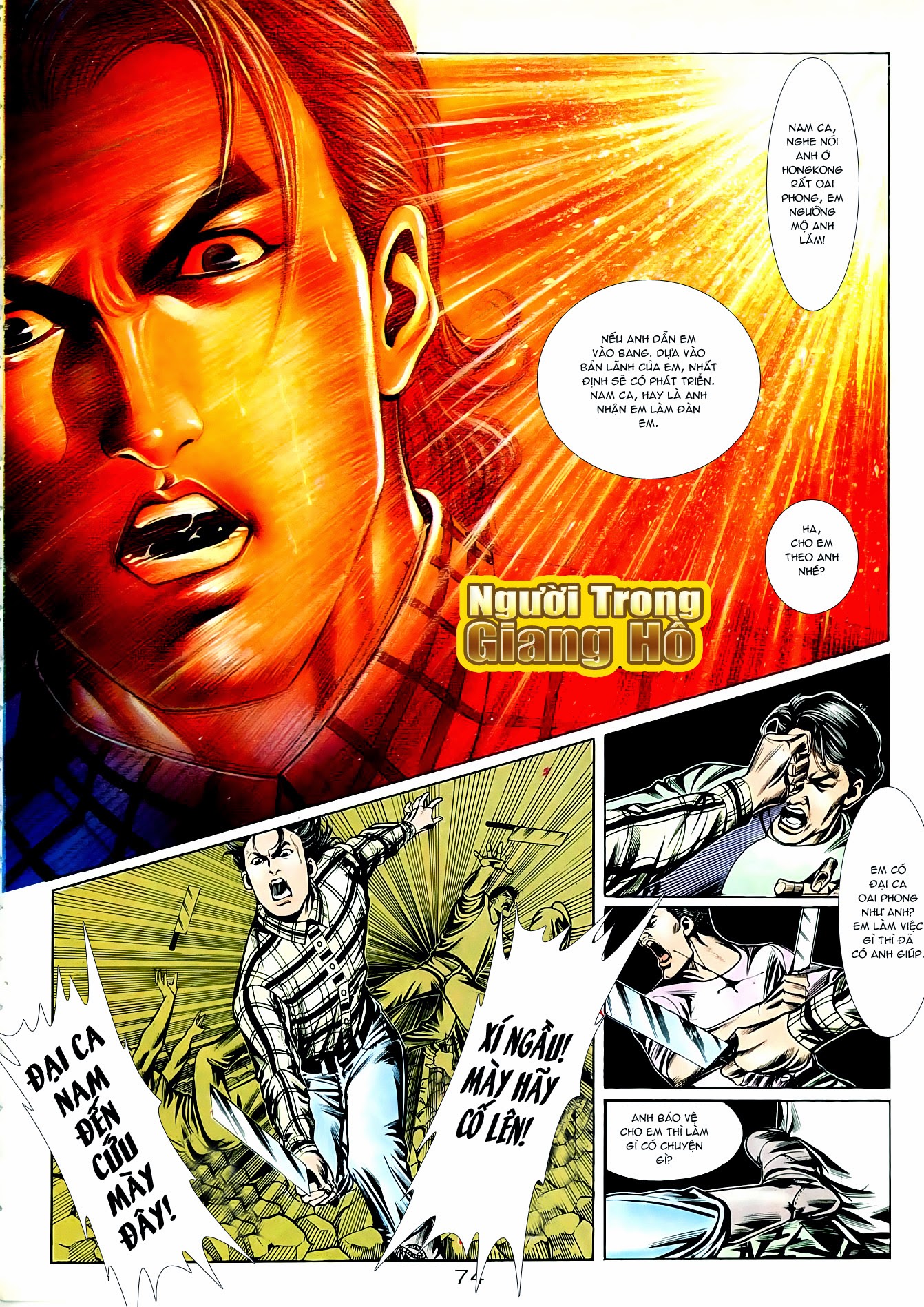 Người Trong Giang Hồ chap 90 - Trang 10