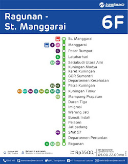 peta rute transjakarta ragunan stasiun manggarai