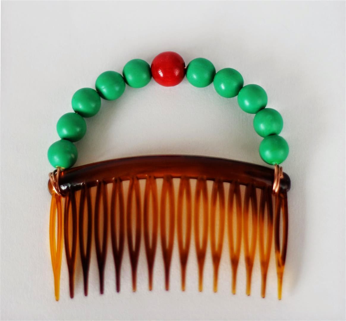 emuse Beaded hair comb