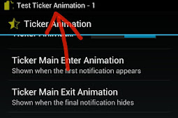 Cara Menambahkan Ticker Animation Android